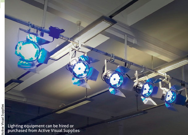 Staging the school play