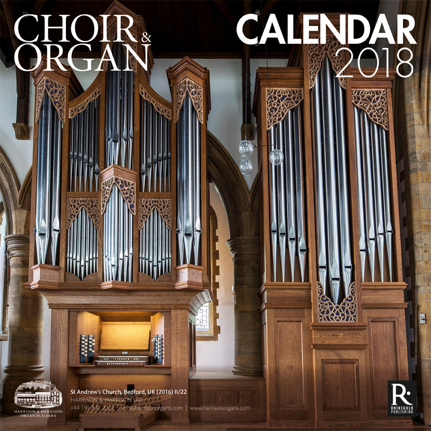 Choir & Organ Calendar 2018